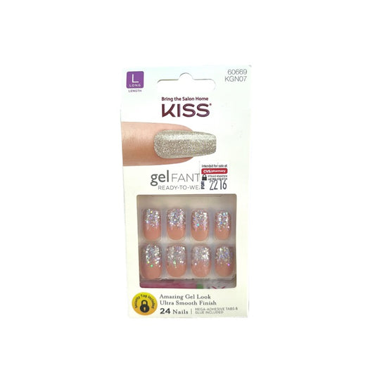 Kiss Gel Fantasy Nails 60669 Glittery