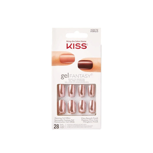 Kiss Gel Fantasy Nails 60672 Rose Gold