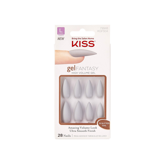 Kiss Gel Fantasy 28 Long Length Nails 79948