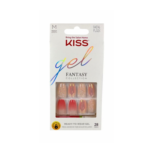 Kiss Gel Fantasy Nails 84596 FL02X