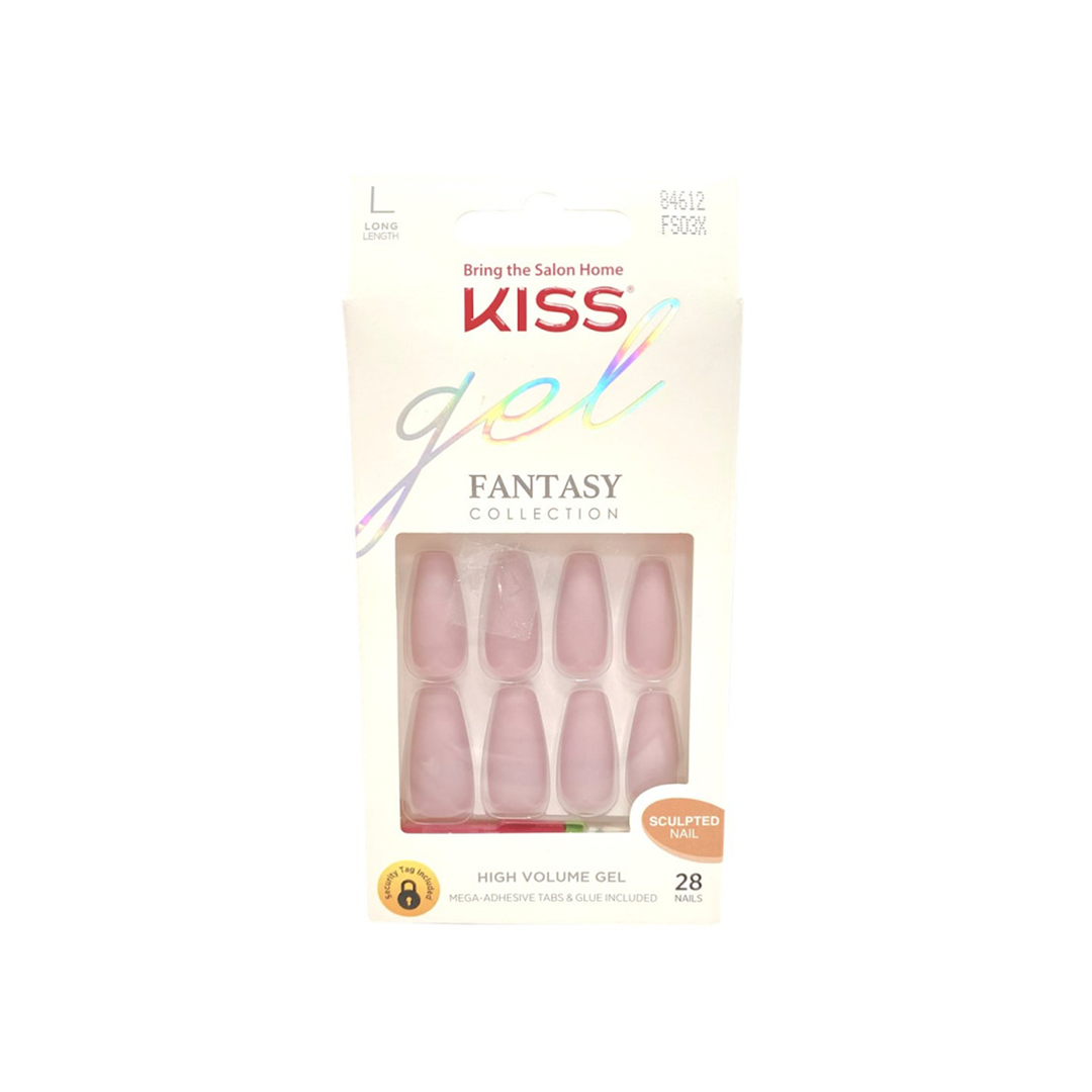 Kiss Gel Fantasy 28 Long Length Nails 84612