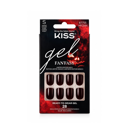 Kiss Gel Fantasy Nails 87755 Glossy Brown