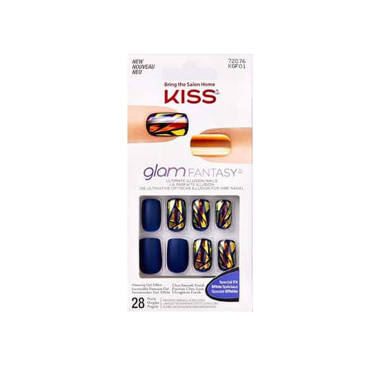 Kiss Glam Fantasy 28 Medium Nails 72076 KGF01