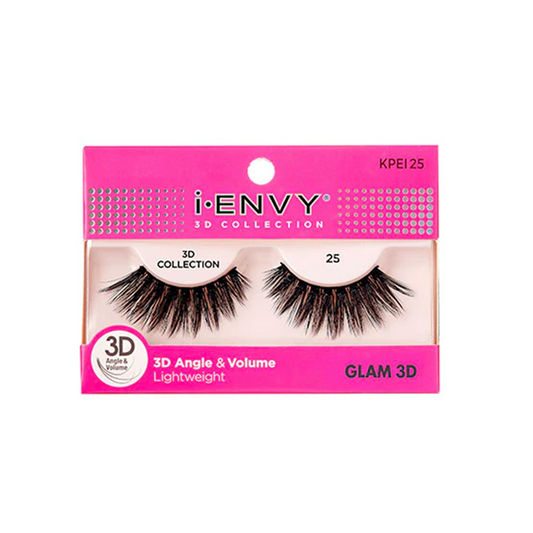 Kiss I Envy Glam 3D False Lashes KPEI25
