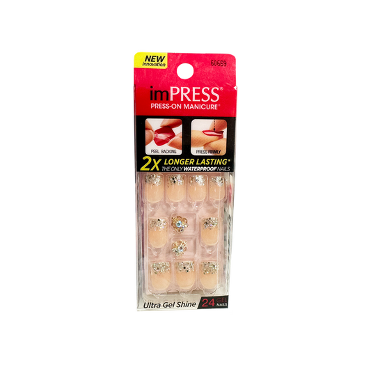 Kiss Impress 24 Nails 60659 One Shine Day