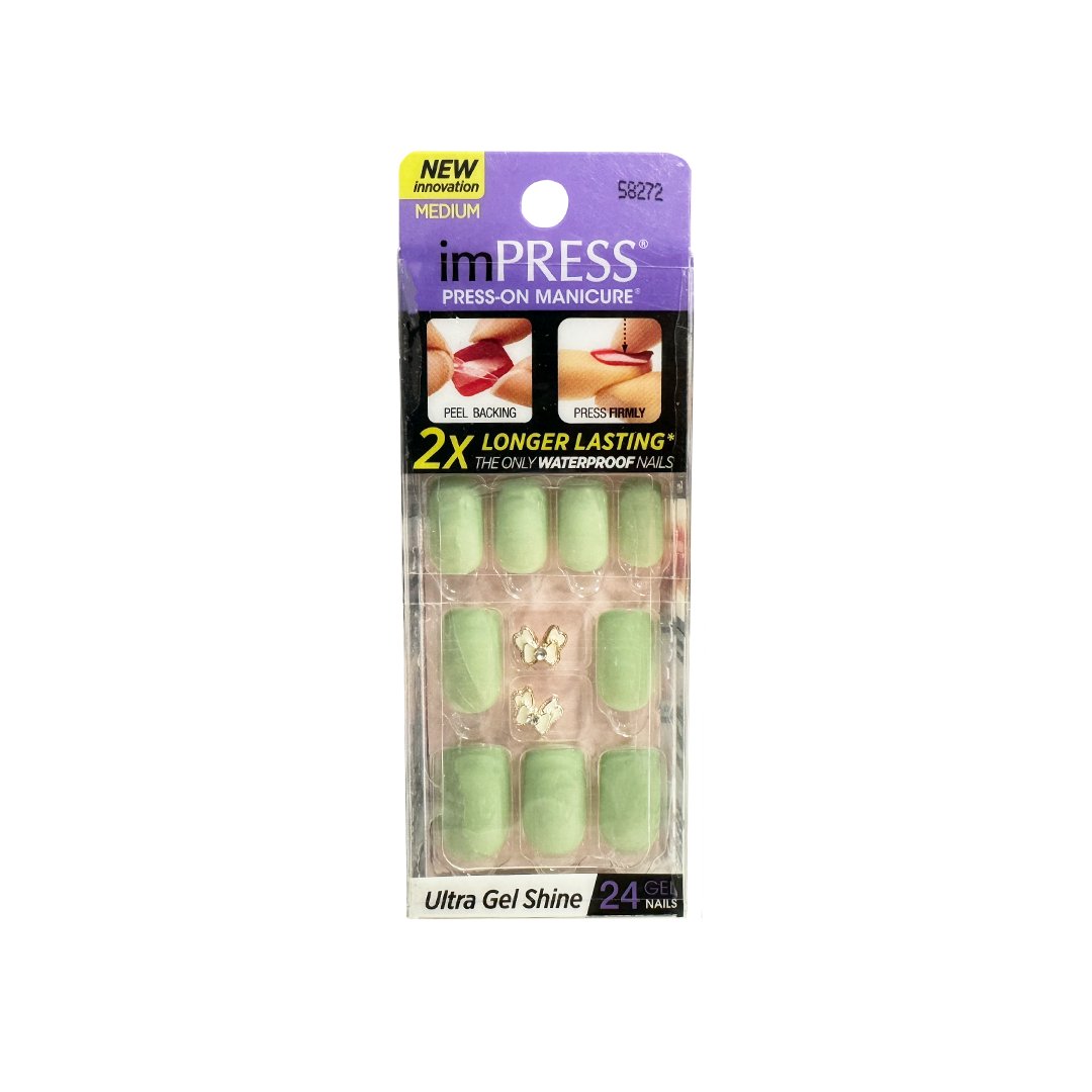 Kiss Impress 24 Nails Media Ribbon  58272