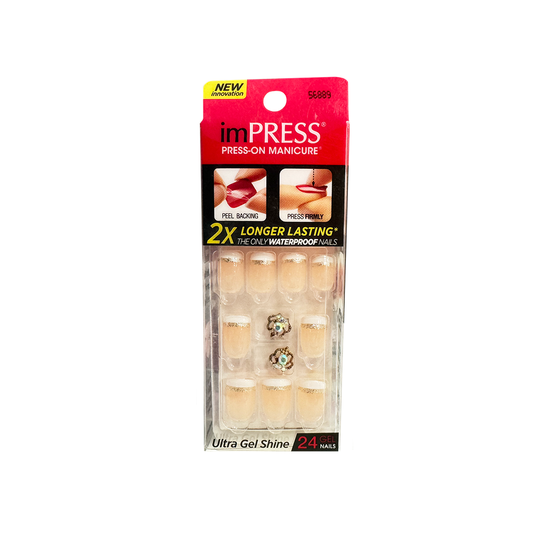 Kiss Impress 30 Nails Pick Me Crown Jewel 56889