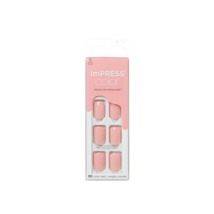 Kiss Impress Color Nails Dolce Pink 86772