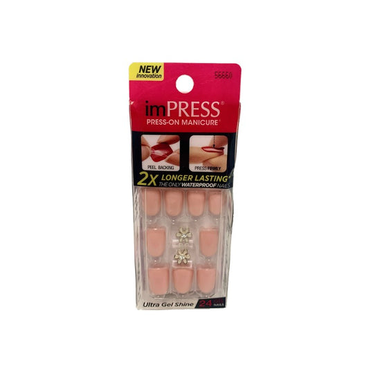 Kiss Impress Nails 56660 Flower Gem