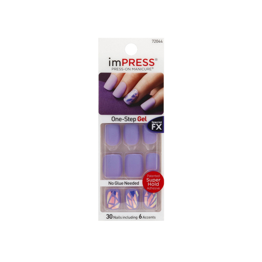 Kiss Impress 30 Nails Boss Lady Purple 72044