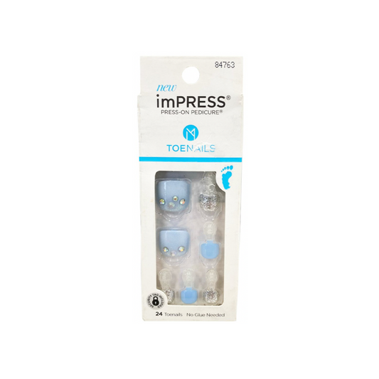 Kiss Impress ToeNails 84763 Miami Heat