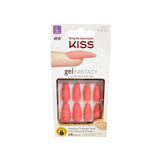Kiss Jewel Fantasy Nails Long Length 79956 Pink