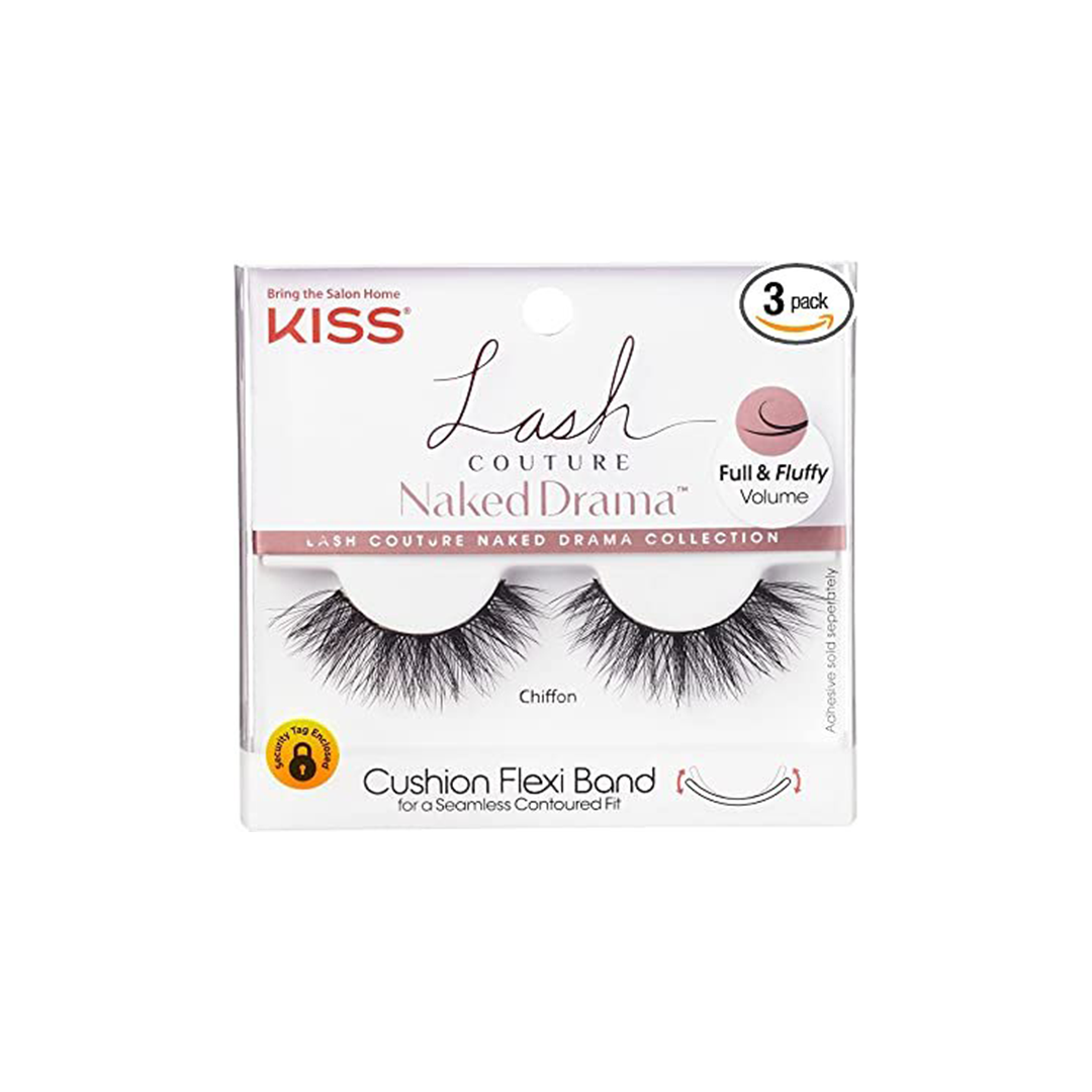 Kiss Lash Couture Naked Drama False Lashes Chiffon 76344