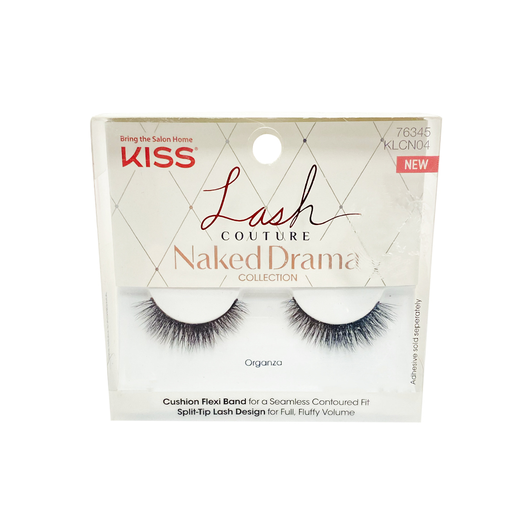 Kiss Lash Couture Naked Drama False Lashes Organza