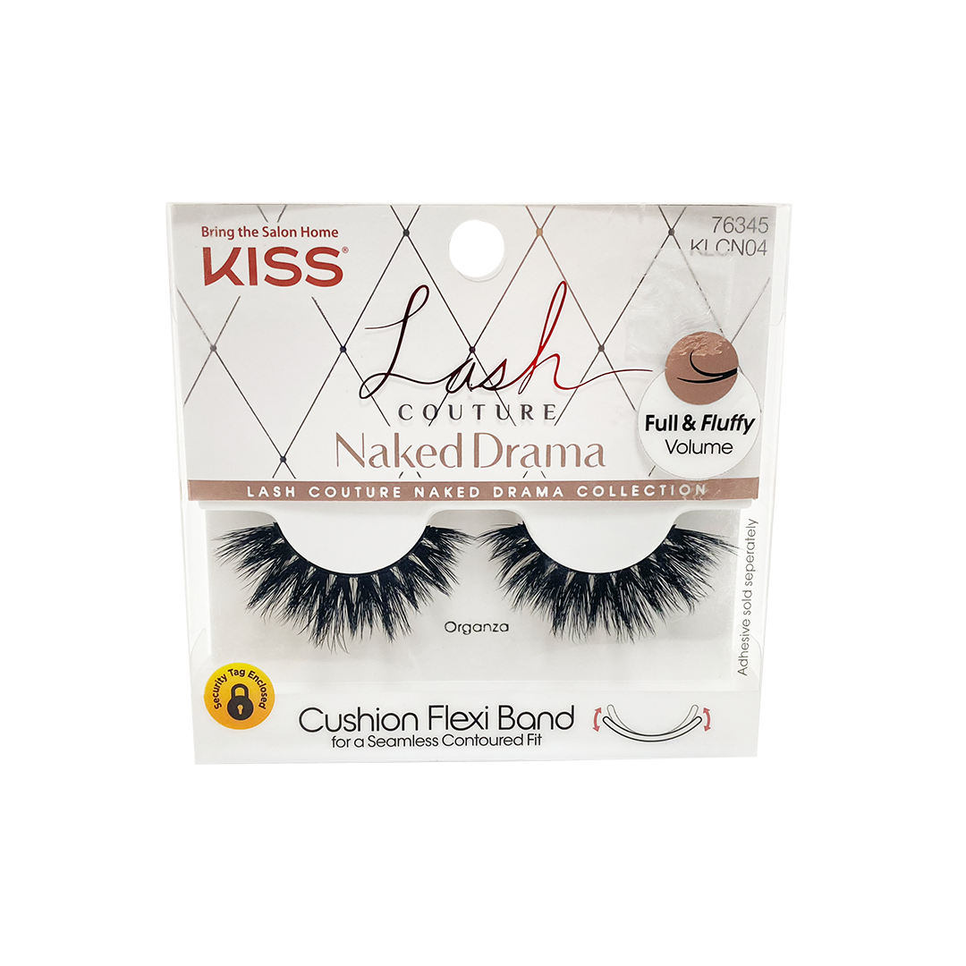 Kiss Lash Couture Naked Drama False Lashes Organza