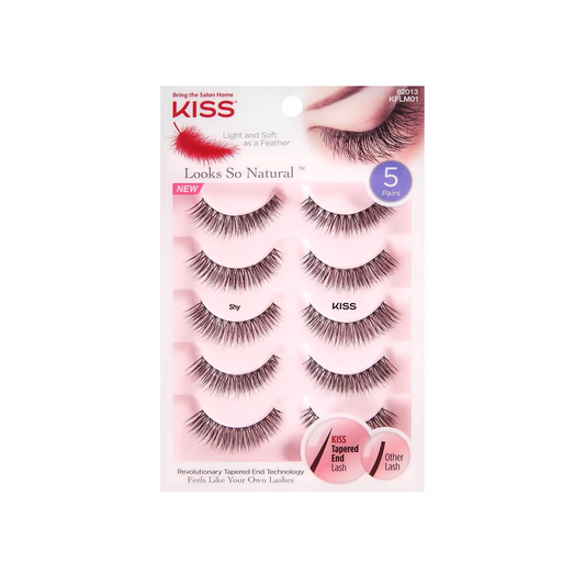 Kiss Looks So Natural False Eyelashes Shy 62013