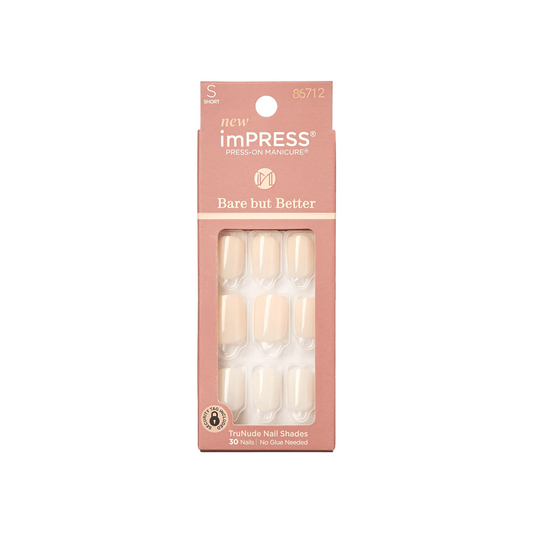Kiss Short Impress Nails All Natural 86712
