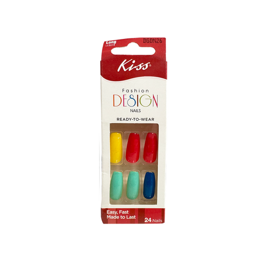 Kiss Special Design Long Nails DGDN26