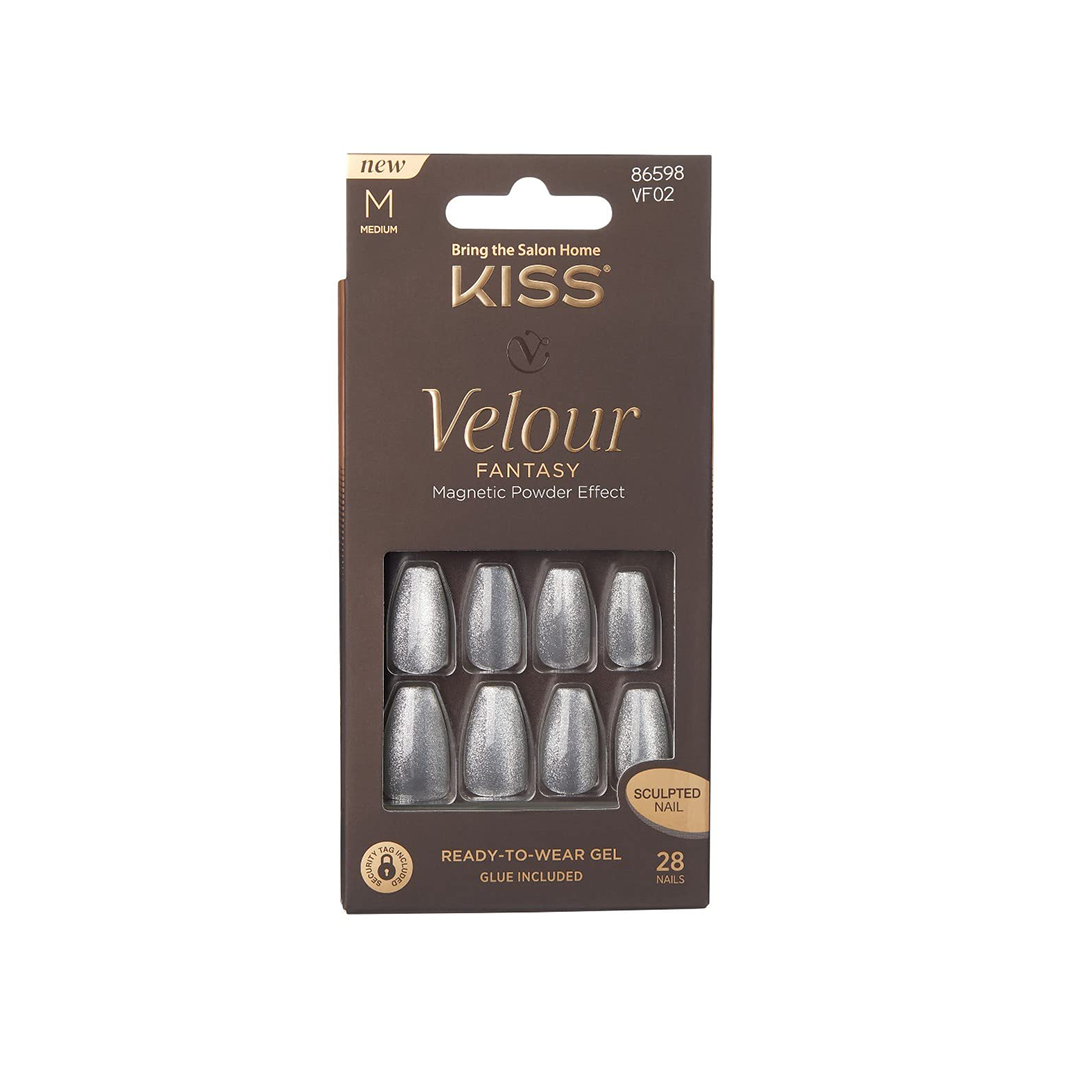 Kiss Velour Medium Nails 86598 VF02