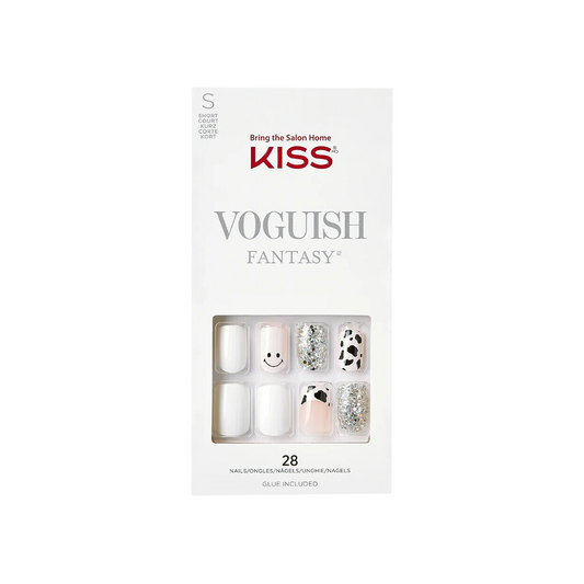 Kiss Voguish Fantasy 28 Short Nails 87734 FV24X