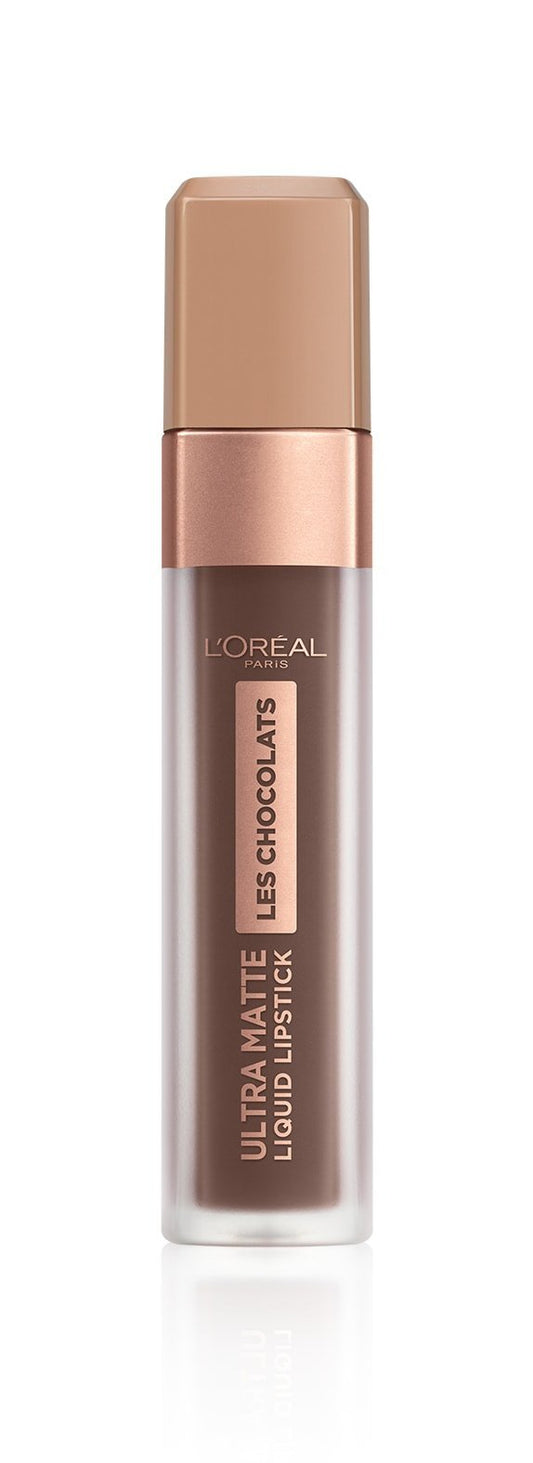 LOreal Les Chocolats Ultra Matte Liquid Lipstick 858 70% Yum