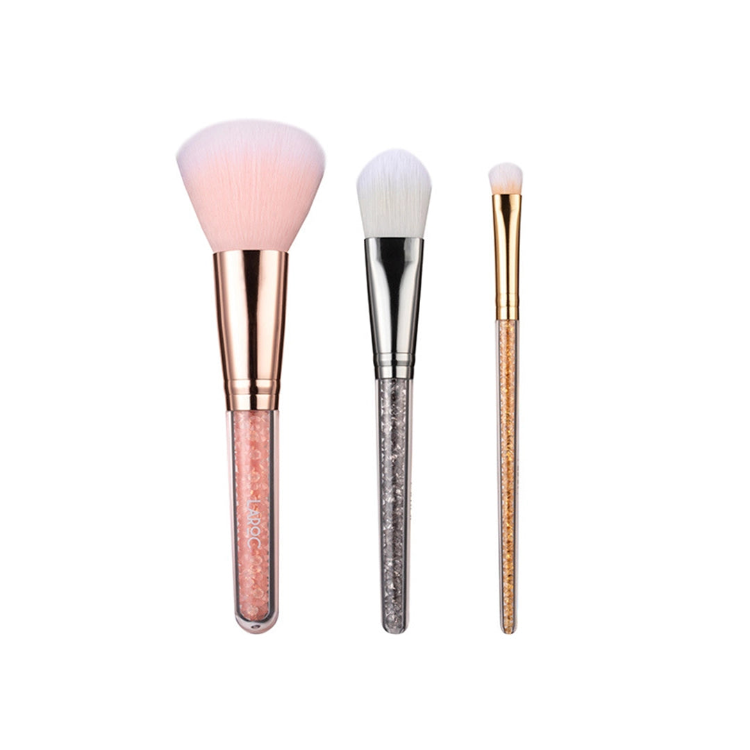 LaRoc 3 Piece Crystal Brush Set