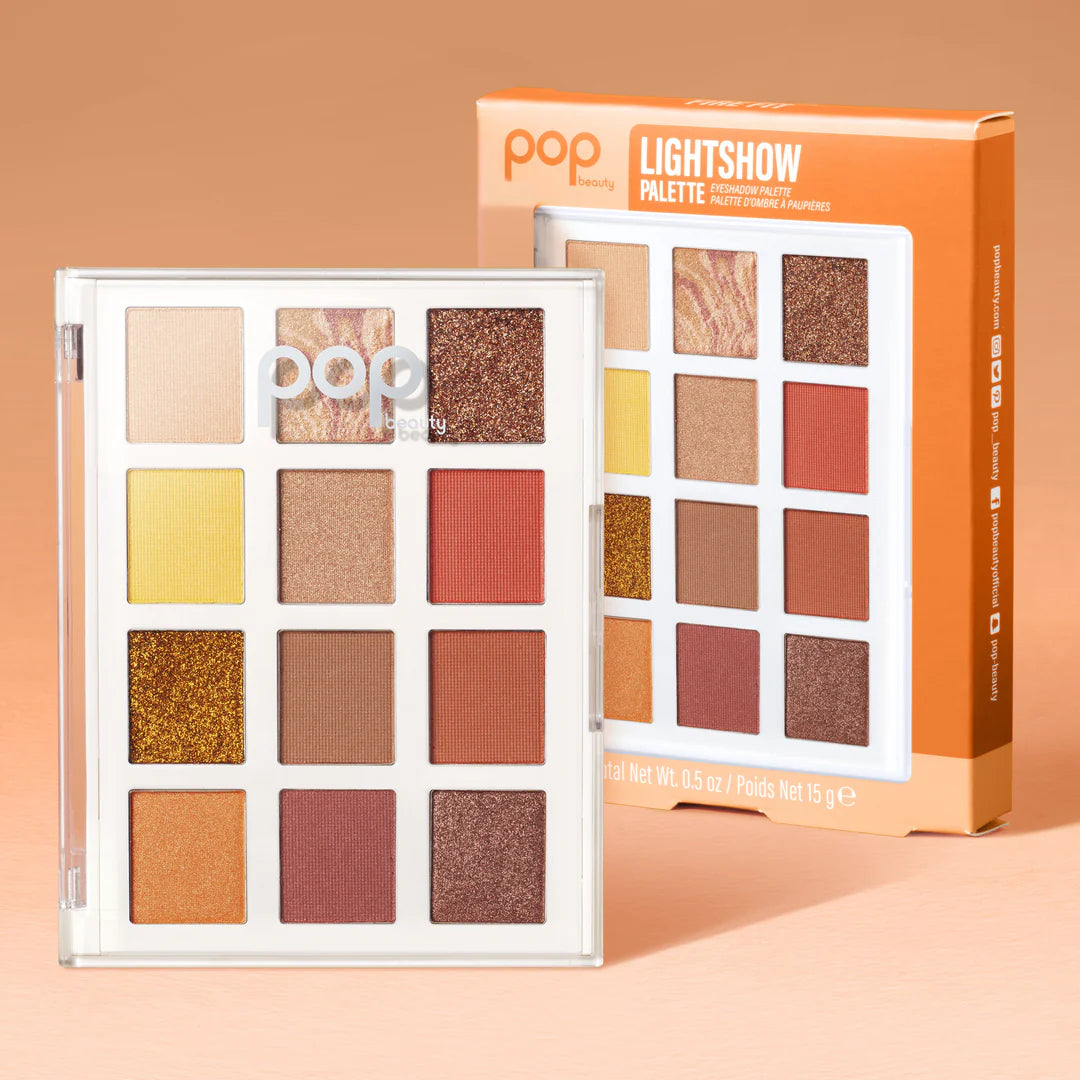 Pop Beauty Lightshow Palette Eyeshadow Palette Fire Fit