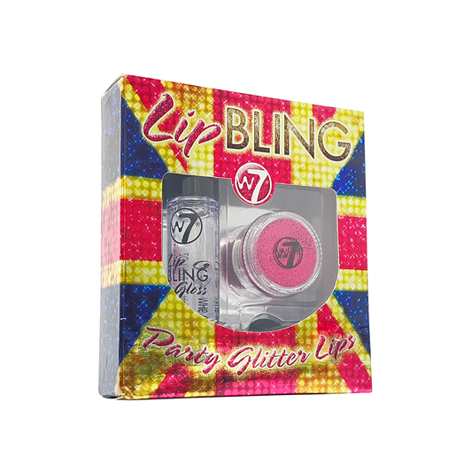 W7 Lip Bling Gloss & Glitter Vino Tinto