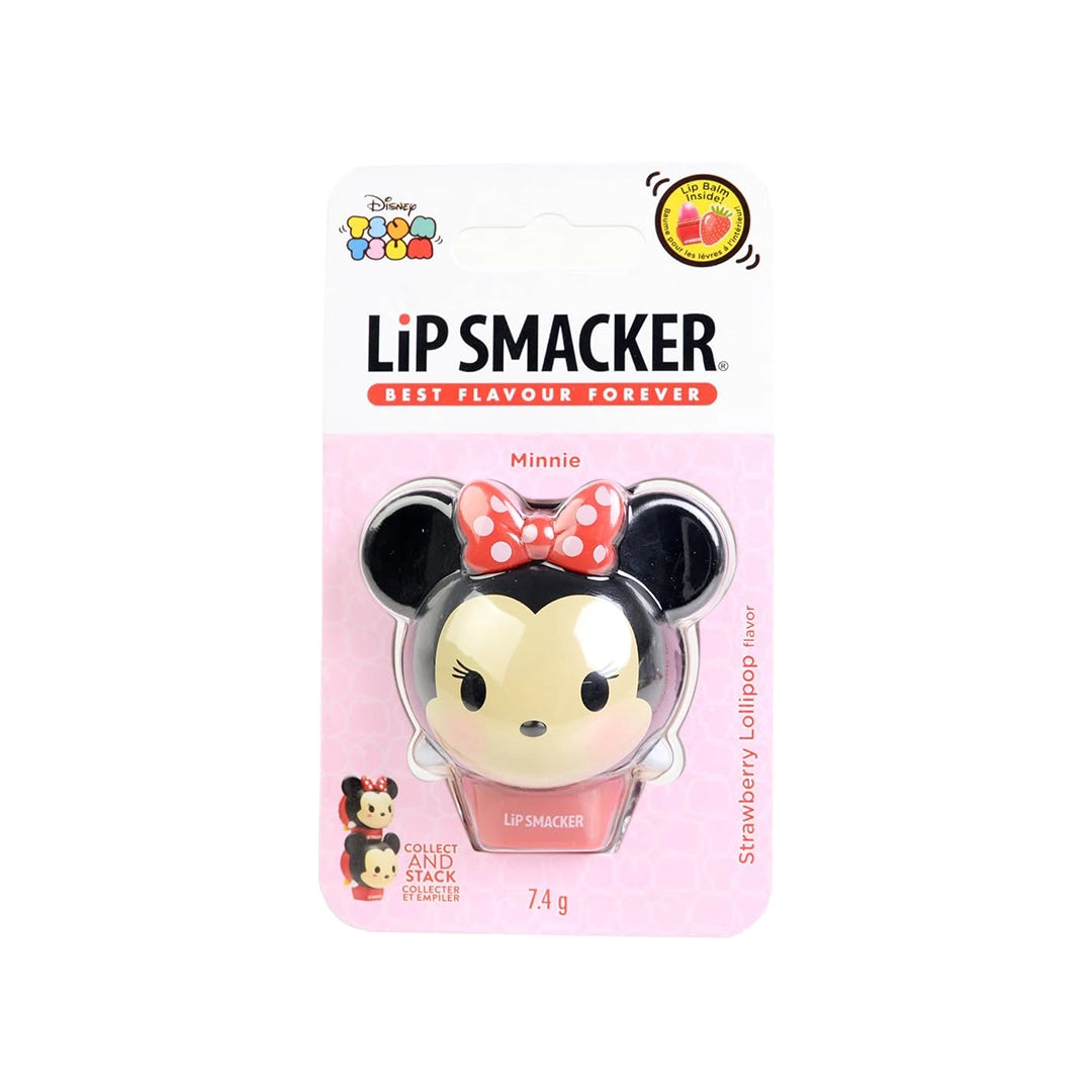 Lip Smacker Lip Balm Minnie Mouse Strawberry Lollipop Flavour