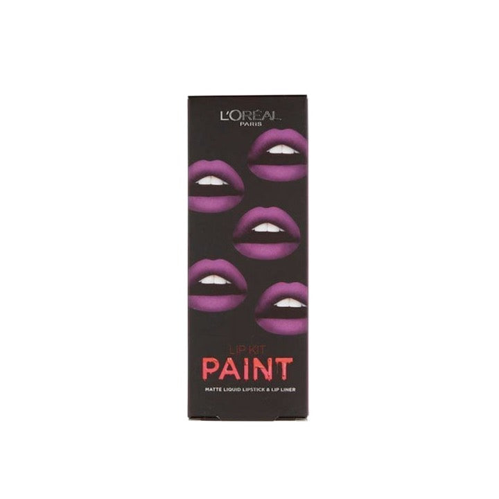 Loreal Lip Kit Matte Lipstick & Liner 207 Wuthering Purple