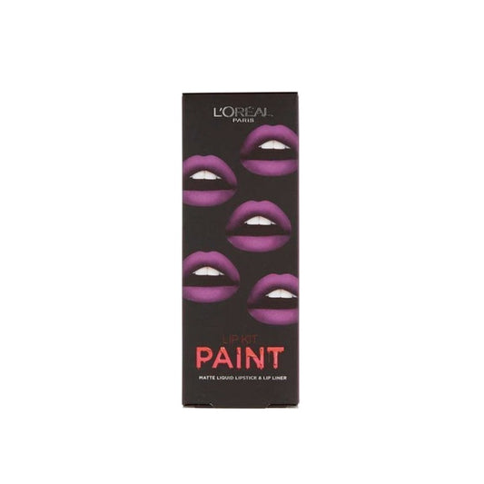 Loreal Lip Kit Matte Lipstick & Liner 207 Wuthering Purple