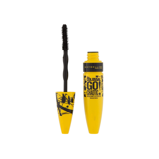 MAYBELLINE THE COLOSSAL GO CHAOTIC! MASCARA BLACKEST BLACK