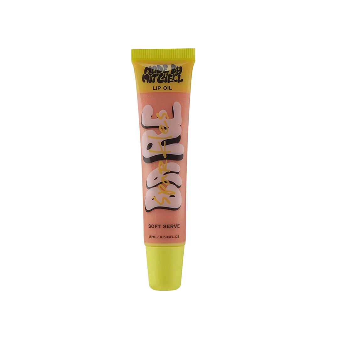 Made By Mitchell Bare Sparkles Lip Oil Soft Serve 15ml