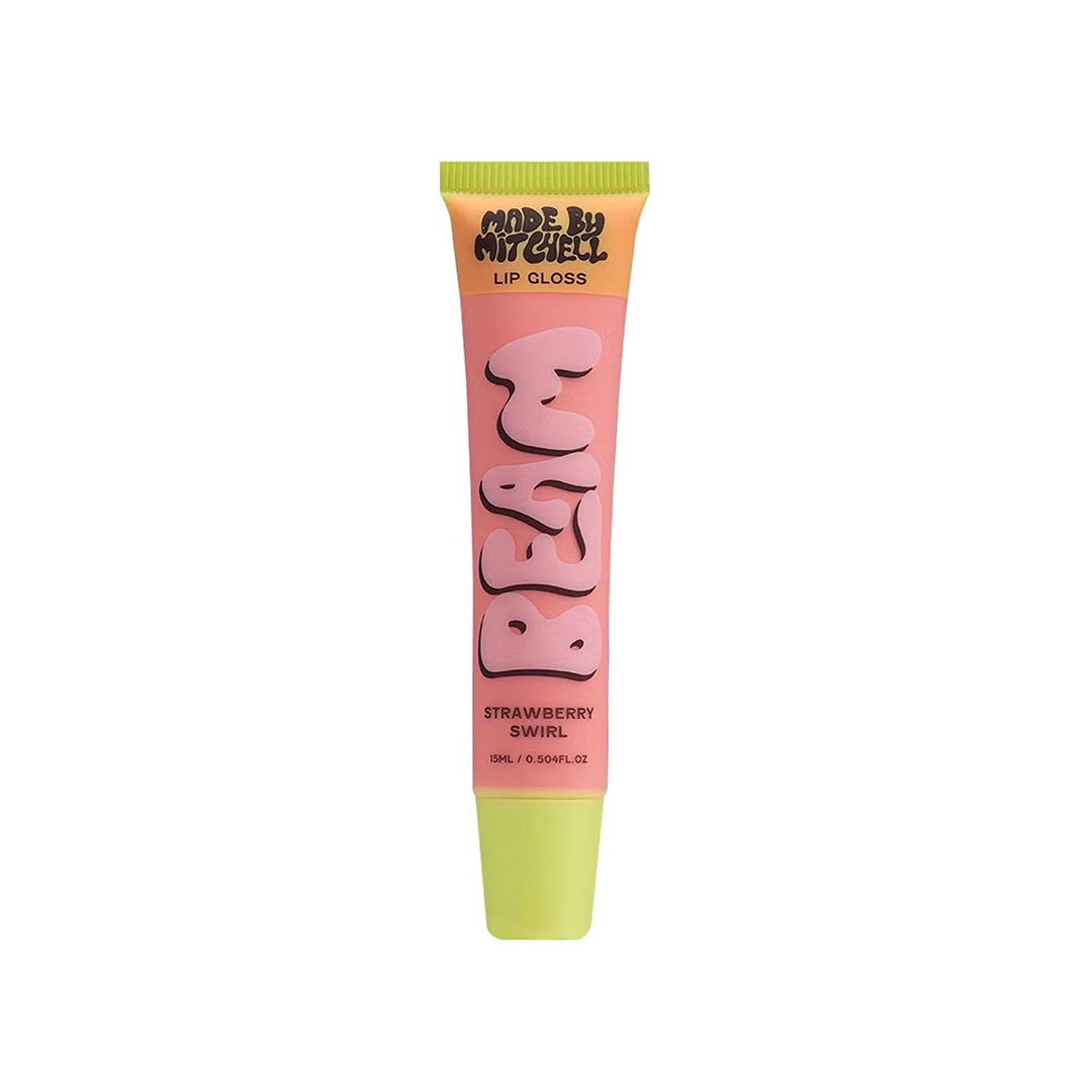 Made By Mitchell Beam Lip Gloss Strawberry Swirl 15ml