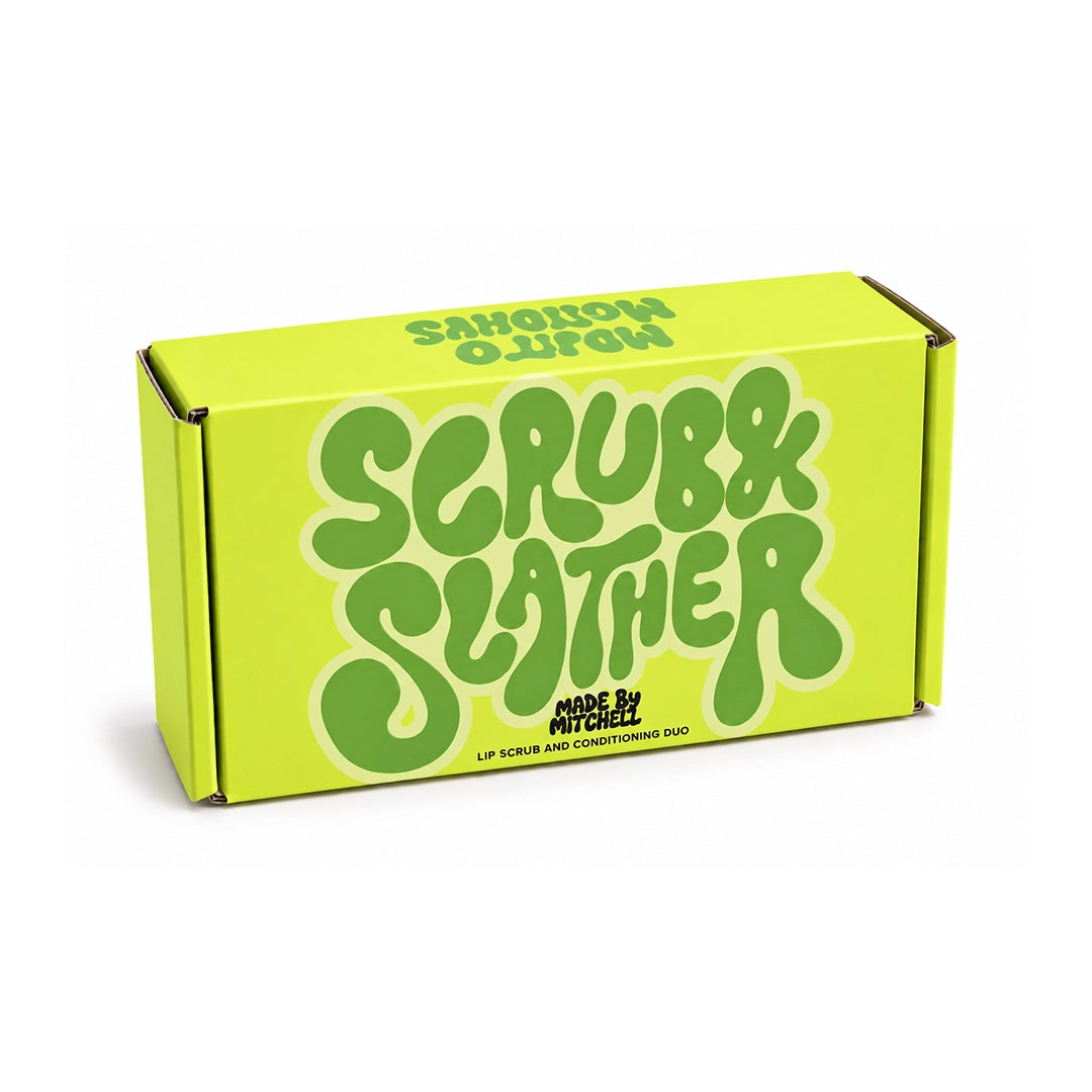 Made By Mitchell Scrub & Slather Lip Scrub & Conditioning Duo Mojito Mondays