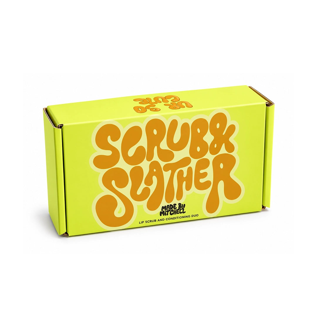 Made By Mitchell Scrub & Slather Lip Scrub & Conditioning Duo Ur So Cute
