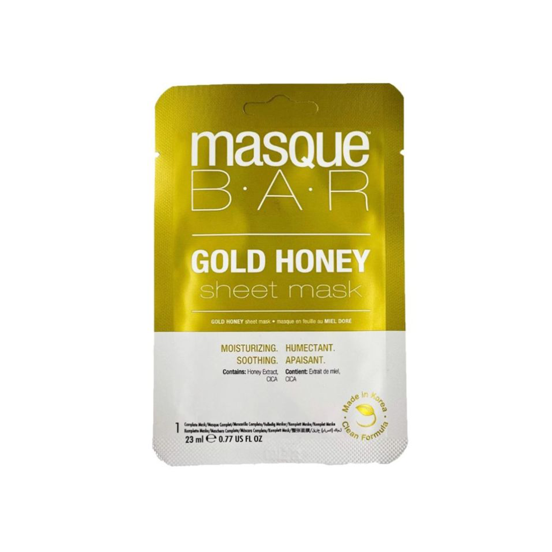 Masque Bar Sheet Mask Gold Honey