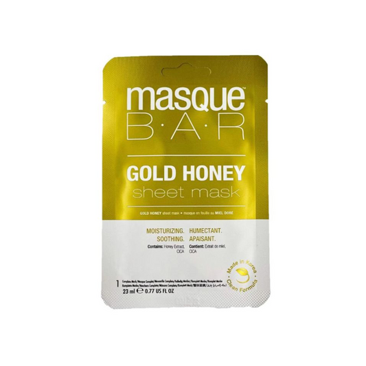 Masque Bar Sheet Mask Gold Honey