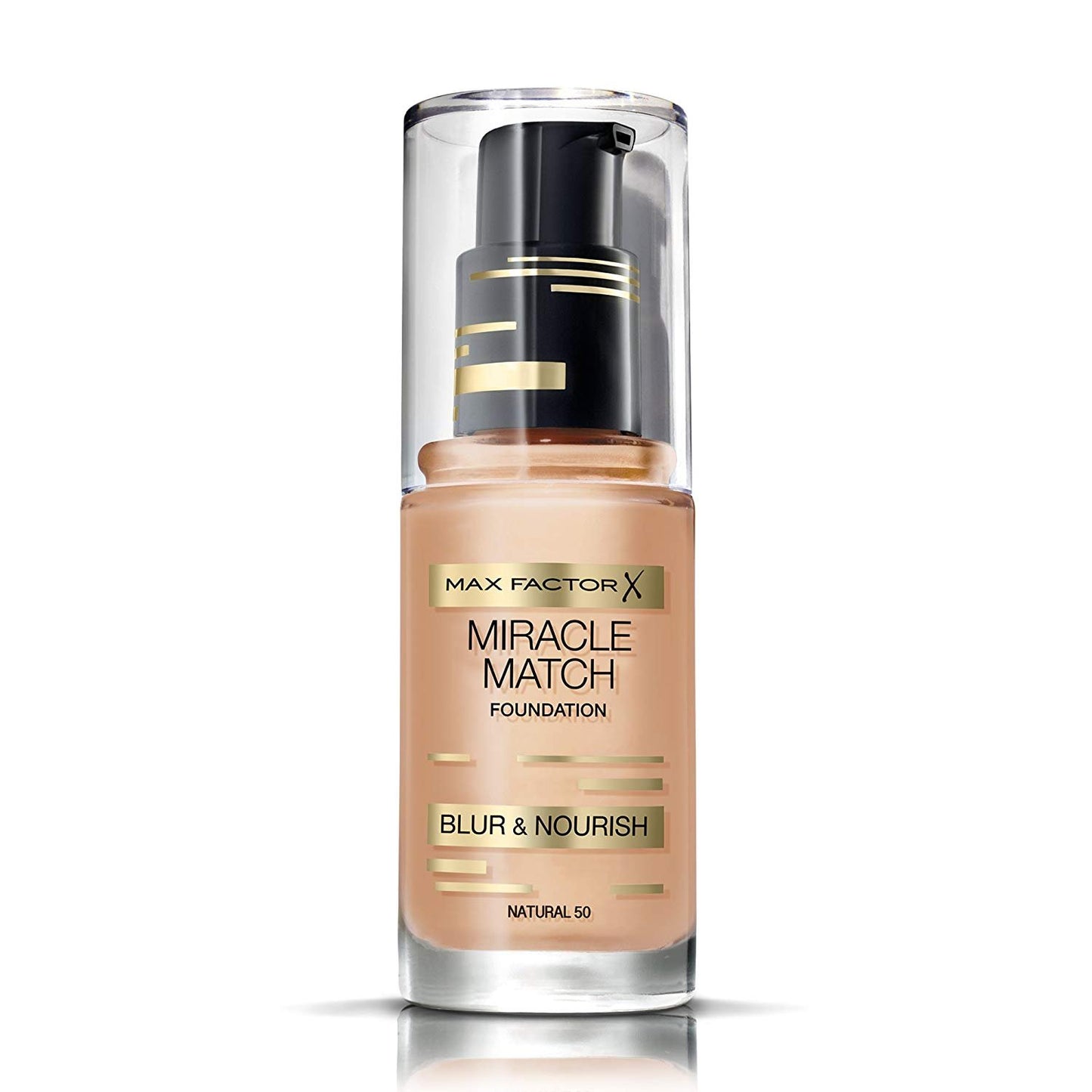 Max Factor Miracle Match Foundation Blur & Nourish 50 Natural