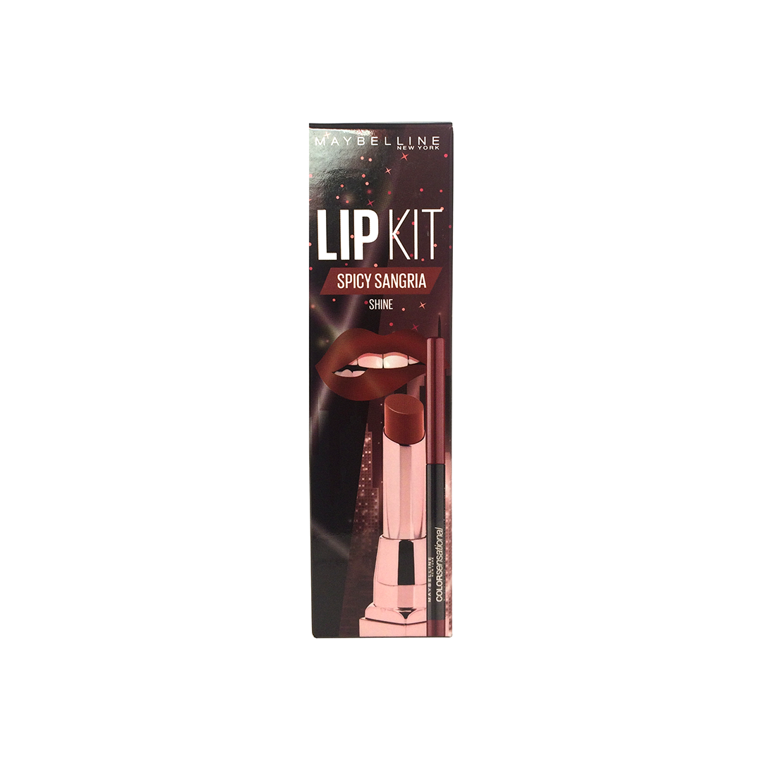 Maybelline Lip Kit Shine Spicy Sangria