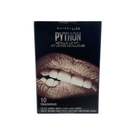 Maybelline Python Metallic Lip Kit Lipstick Treacherous 10