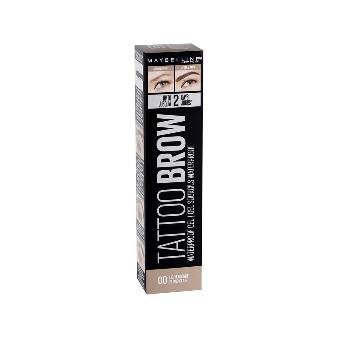 Maybelline Tattoo Studio Brow Waterproof Gel Light Blonde 00