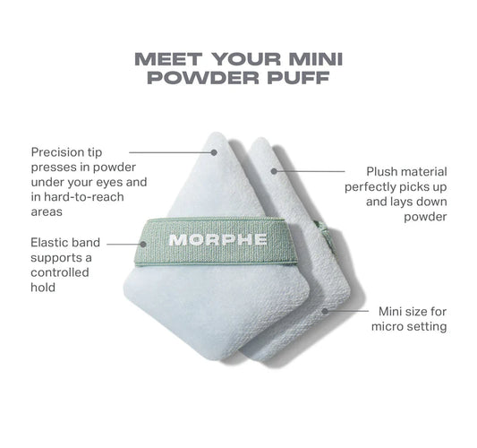 Morphe To The Point Mini Powder Puff Trio
