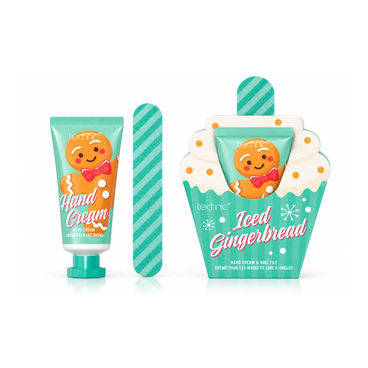 Technic Novelty Hand Cream & Nail File Iced Gingerbread