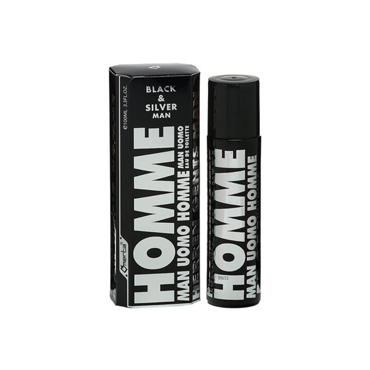Omerta EDT 100ml Black & Silver Man OM120