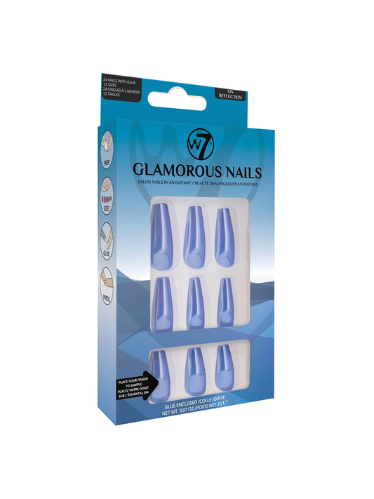 W7 Glamorous Nails On Reflection