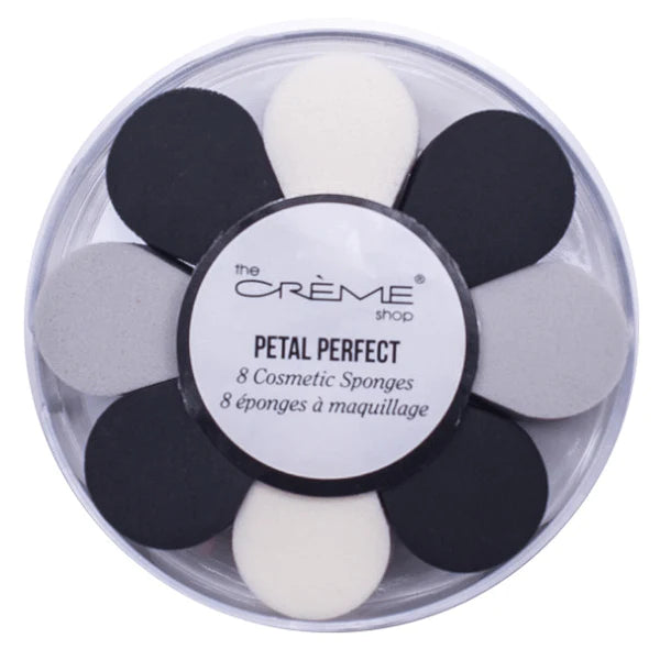 The Creme Shop Petal Perfect 8 Cosmetic Sponges Black