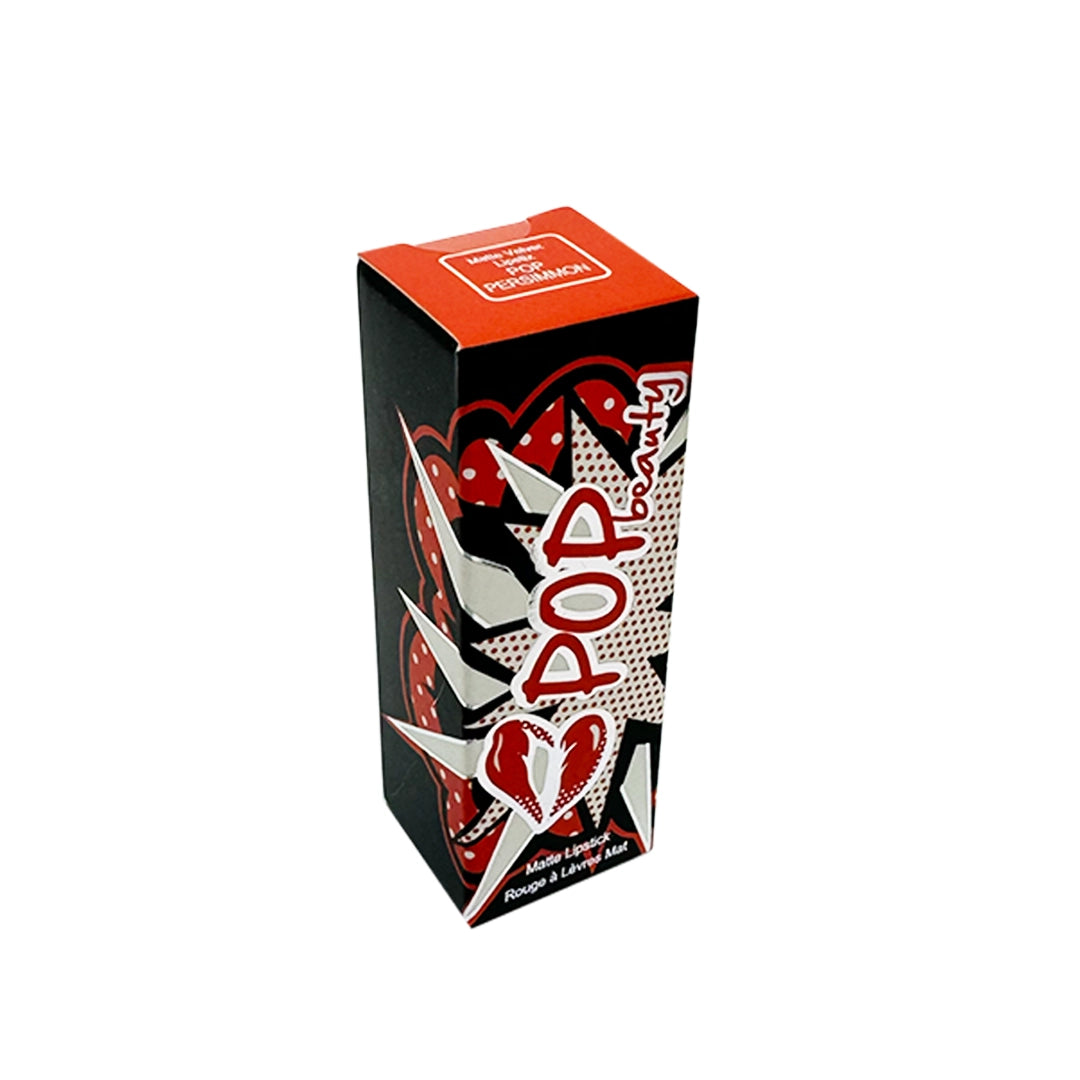 Pop Beauty Matte Velvet Lipstick Pop Persimmon