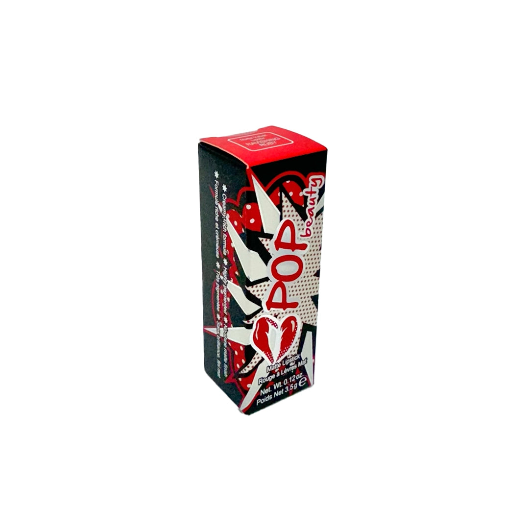 Pop Beauty Matte Velvet Lipstick Ravishing Ruby