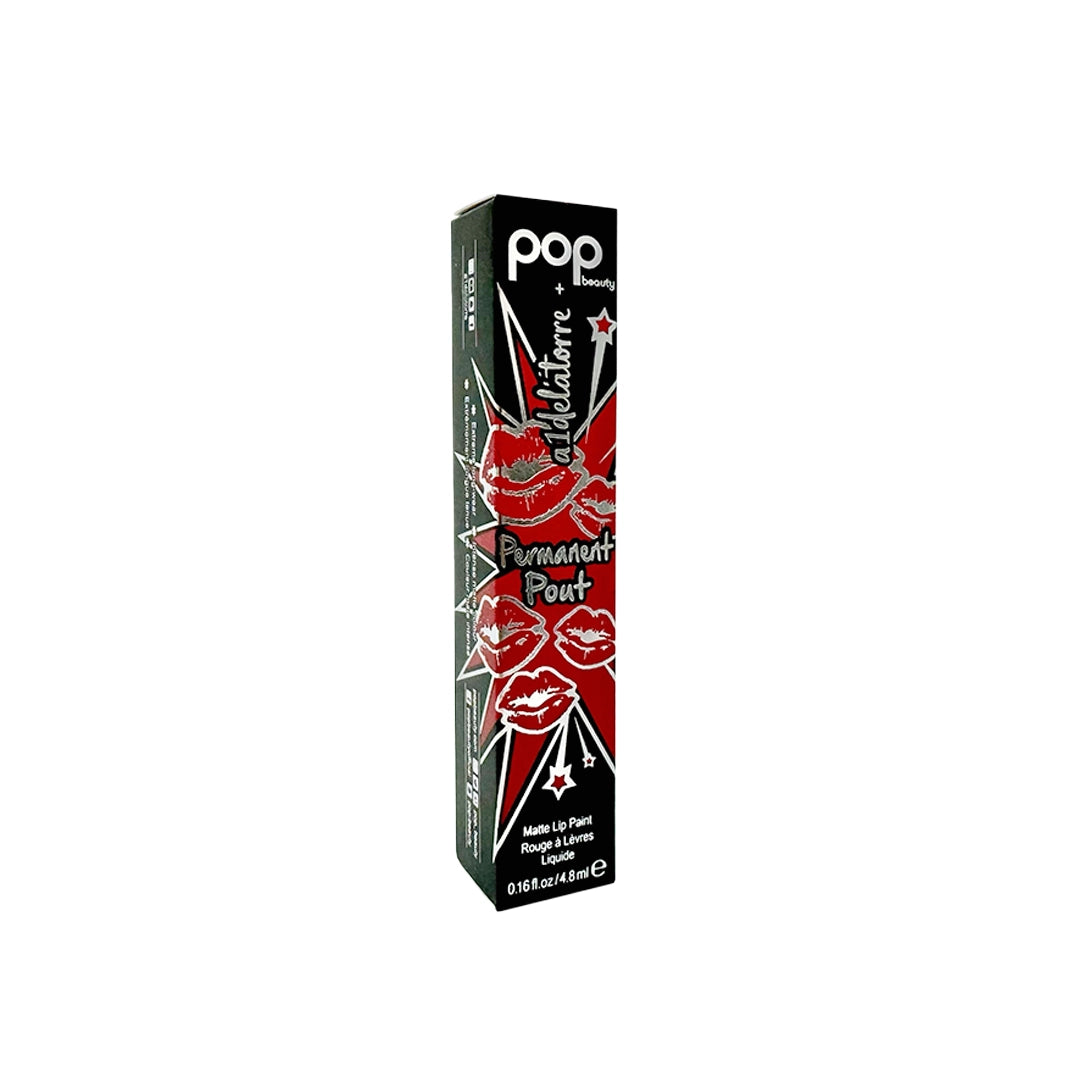 Pop Beauty Permanent Pout Matte Lip Paint Go Getter